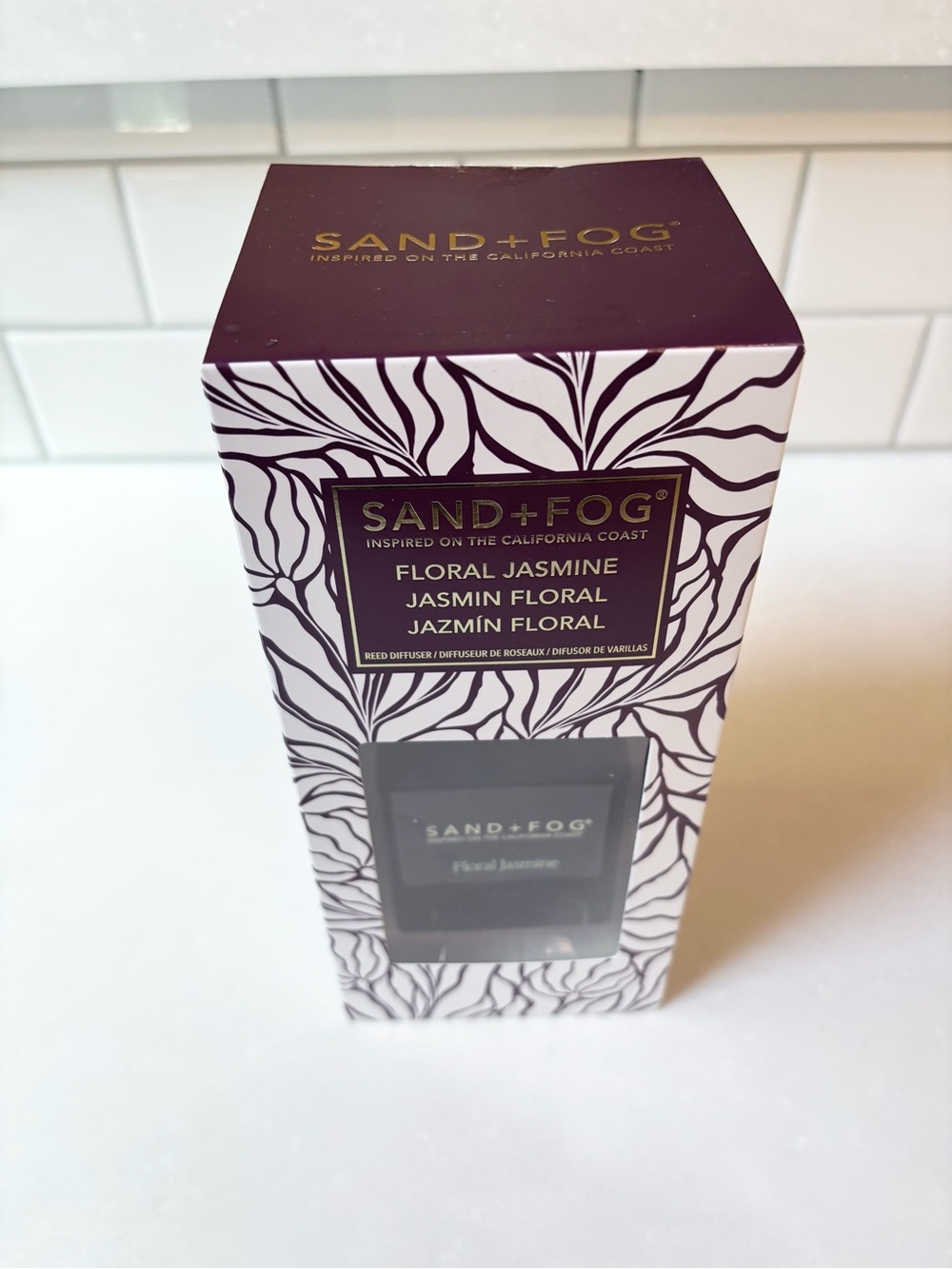 SAND+FOG Floral Jasmine Reed Diffuser Oil